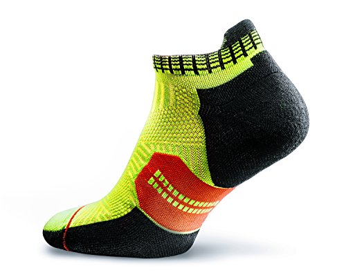 Rockay Accelerate Anti-Blister Running Socks for Men and Women Organic Merino Wool & Compression Arch (1 Pair) - Thumbnail 3