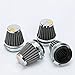 INNOGLOW 4pcs Motorcycle Air Filter 52mm Universal Air Filters for Suzuki Kawasaki ATV Scooter