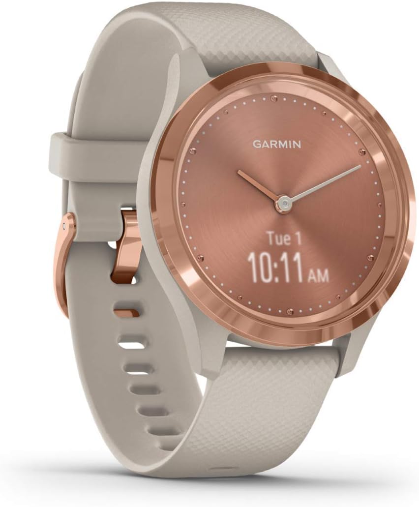 Subtel Cover TPU Protettiva Per Garmin Vivomove 3s - Bumper Antiurto Nero, Protegge Da Graffi E Cadute