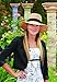 Wallaroo Hat Company Women’s Morgan Fedora – Natural – UPF 50+, Modern Style