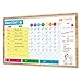 2018 Magnetic Reward and Chore Chart, Flexible Dry Erase Board, Family Chores, Behaviour Chart, Multiple Kids, Meal Planner, Bright Colors, Family Chores, Bonus Family Organiser Printables