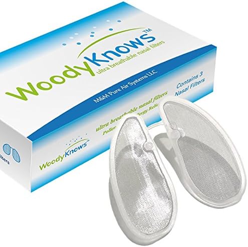 Ultra Breathable Nose Filter Nasal Filter Nasal Screen, Relieve Allergy Allergies, Block Pollen, Pet Hair, Dander and Mold Allergens, Alternative to Nasal Spray, 1 Count(I-S for Small Slotted Nose)