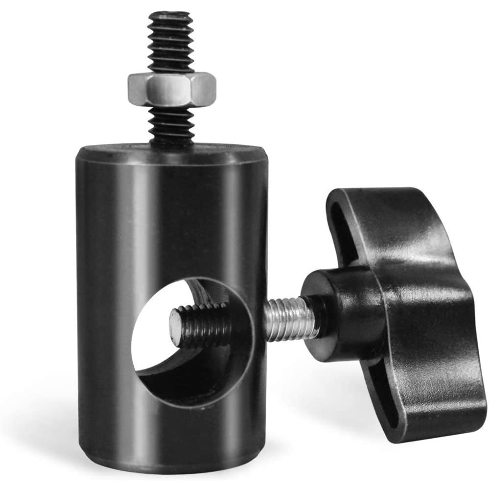 Rapid Female Adapter Convert with 3/8" Screw, Multi-functional Light Stand Adapter, Fit for LED Light, Camera Mount, Microphone, Boom Arm, Photo Studio Photography