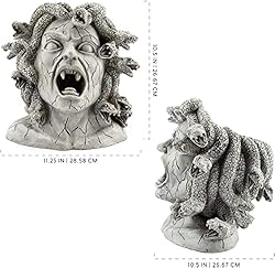 Darware Resin Medusa Head Planter, Large Garden