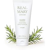 RATED GREEN Real Mary Purifying Scalp Scaler | Organic Cold Brewed Sea Salt | Deep Cleanse for Itchy & Flaky Scalp | Korean Hair Care | 6.76 fl oz