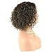 Brazilian Short Curly Bob Human Hair Lace Front Wigs with Baby Hair for Black Women Natural Color 130% Density 10 inch