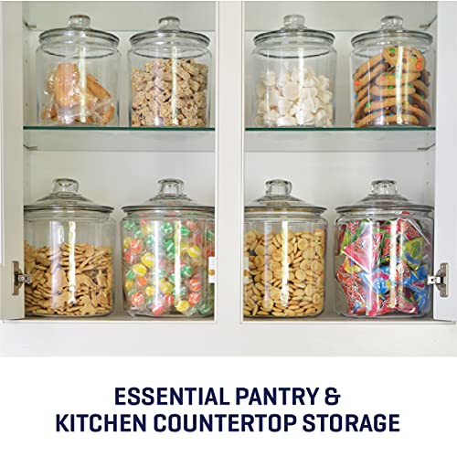 Anchor Hocking 3 Quart Heritage Hill Glass Jar with Lid (2 piece, all