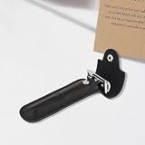 vepoty Leather Razor Case Portable Protective Shaving Travel Pouch for Men view 6