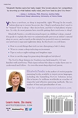 the no cry sleep solution for newborns