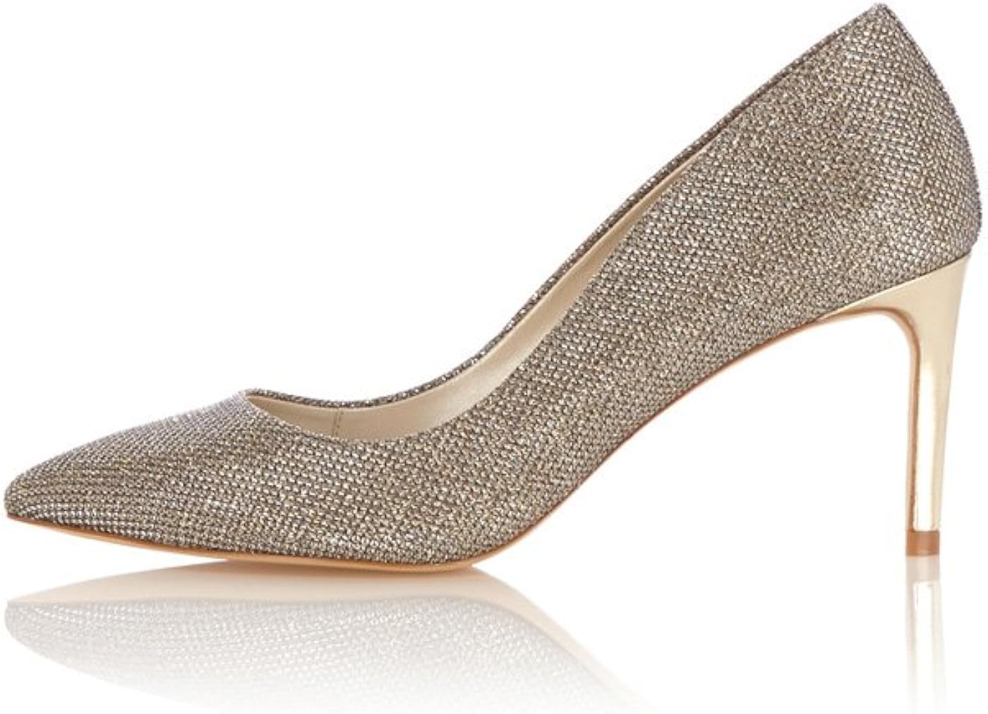 karen millen gold shoes