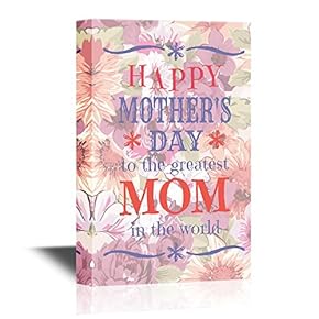 Canvas Wall Art - Happy Mother