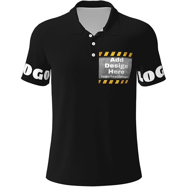 Amazon.com: Generic Custom Polo shirts Add Your Text Picture