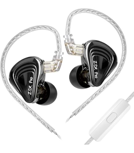 Amazon.com: KZ ZSX Pro – 5BA+1DD 6 Driver Hybrid in-Ear HiFi