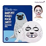 [Holika Holika] Baby Pet Magic Mask Sheet 22ml #Whitening Seal (10 Sheet)