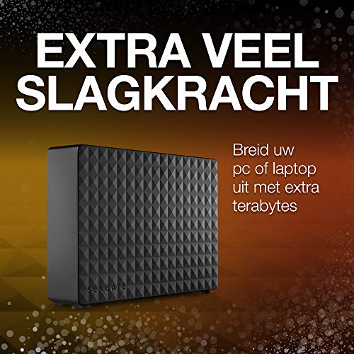 Seagate 4 TB Expansion USB 3.0 Desktop 3.5 Inch External Hard Drive for PC, Xbox One and Playstation 4 (STEB4000200)