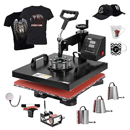 VIVOHOME 8 in 1 Combo Multifunctional Swing Away Clamshell Printing