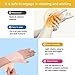 Gel Wrist and Thumb Support New Generation Wrist Pain Relief Braces Gel Wrist Brace Gel Thumb Brace Relieve Wrist & Thumb Pain from Tenosynovitis, Arthritis, Rheumatism, Carpal Tunnel & More