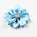 15-20 PCS Baby Girl Chiffon Flowers Lined Hair Bows Clips for Teens Girls Babies Toddlers