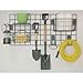 Organized Living Activity Organizer Wire Grid, 48-inch x 24-inch