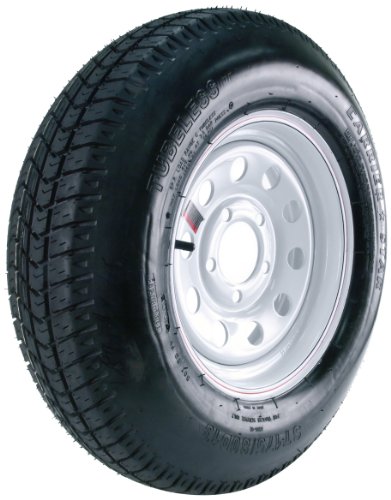 Carrier Star Trailer Tire and 5-Hole Mod Wheel (5/4.5) - 175/80D-13