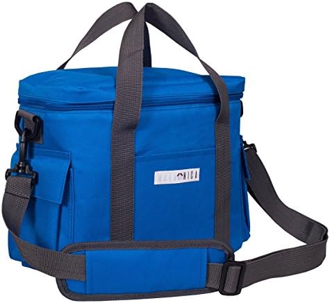 Lunch Bag - Insulated Lunch Box Ideal for Travel, Work, Gym or Picnic - Lightweight Tote, With Shoulder Strap, Zip Closure - Thermal Large Lunch Bags for Men, Women, Kids, Blue