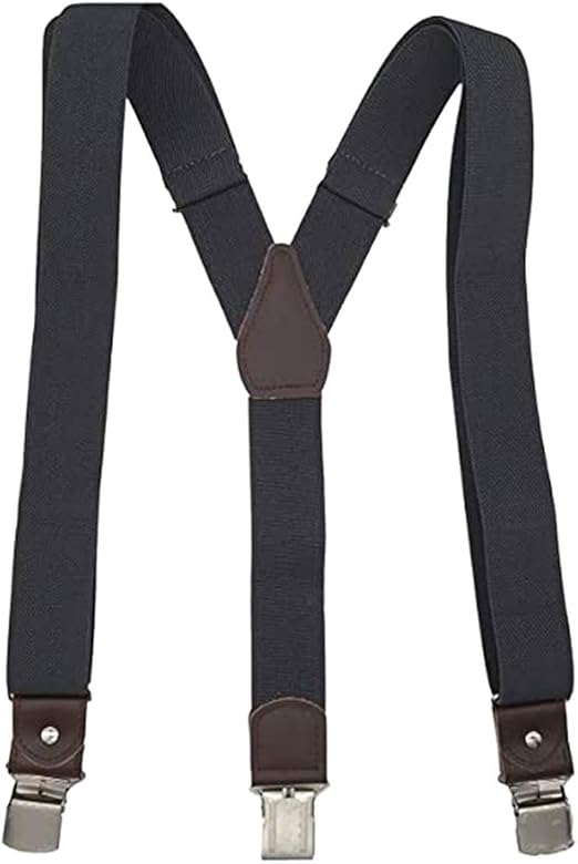 Amazon Mendeng Y型サスペンダー メンズ 弾性 ゴム ズボン吊り 頑丈 ビジネス向け フォーマル カジュアル 無地 かんたん おしゃれ 人気 クラシック お得 サスペンダー 通販