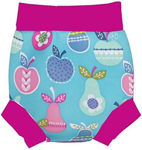 Zerci Toddler Baby Boys Girls Cute High Waist Reusable Beach Swimming Trunks Nappies Shorts