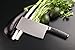 EKUER 7-Inch Chinese Chef Chopper Cleaver Butcher Vegetable Knife for Home Kitchen or Restaurant,German High Carbon Stainless Steel
