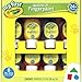 Crayola Washable Finger Paints, 8-Count (3 Ounce no-drip Tubes), Red, Blue, Yellow, Green, Orange, Purple, Lime Green and Teal