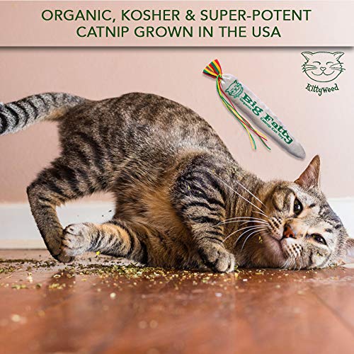KittyWeed’s Big Fatty Catnip Cat Toy One of the Most Potent Catnip Toys on the Market