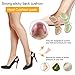 FAONIE Updated 2020 Version [5 Pairs] Heel Cushion Inserts Heel Grips Heel Pads-Suitable for Any Shoes Reusable Adhesive