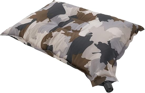 Amazon ロゴス Logos セルフインフレートピロー カモフラ ロゴス Logos ピロー 枕
