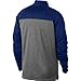 NIKE Men's Therma Half Zip Golf Shirt, College Navy/Dark Grey/Heather/White, X-Large