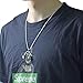 Hip Hop Headphone Pendant Necklace DJ Music Wireless Earphone Chain Necklace