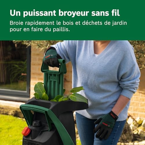 Broyeur sans fil UniversalShredder 2x18V-25 sans batt./chargeur