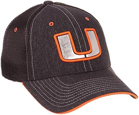 Miami Hurricanes Official NCAA Headlight Fitted Large Hat Cap 780275