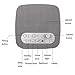 OBaby White Noise Machine-7 Non-looping Soothing Sounds, Speaker,Headphone Jack,3 Timer,Sleeping Therapy for Baby/Kids/Adults/Home/Office Privacy-White(New 2019)