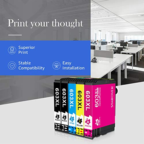 STAROVER-603-XL-Cartucho-de-Tinta-Compatible-para-Epson-603-603XL-para-Epson-Expression-Home-XP-2100-XP-2105-XP-3100-XP-3105-XP-4100-XP-4105-Workforce-WF-2810-WF-2830-WF-2835-WF-2850