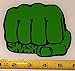 Marvel - Hulk Fist - Smash - HQ 2 Color Green on High Gloss Black Vinyl Decal!