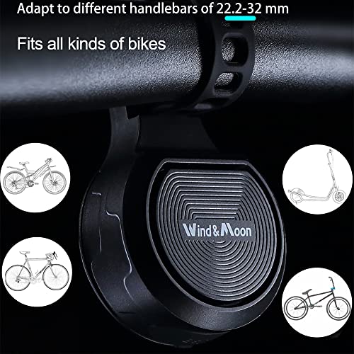 LESOVI Electric Bike Horn Cycling Alarm Bell,Scooter Horn,Adjustable 80