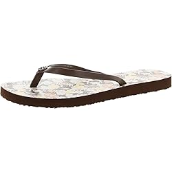 Tory Burch Womens Logo Slide On Thong Flip-Flops