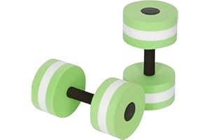 Eanpet Sports Water Weights for Pool Exercise Water Aerobics Equipment Combo Set High Density Aquatic Exercise Dumbbells Aqua Pool Fitness