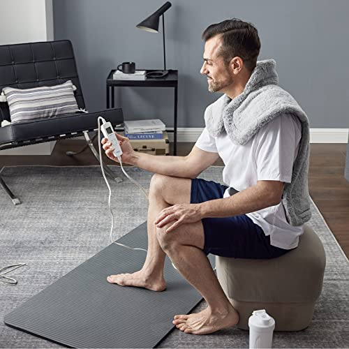 Bedsure Heating Pad for Back Pain 6 Level Heating Pad for Neck and