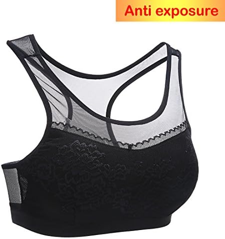 Comery Sexy Spaghetti straps White Crocheted Lace Crop Top Training bras