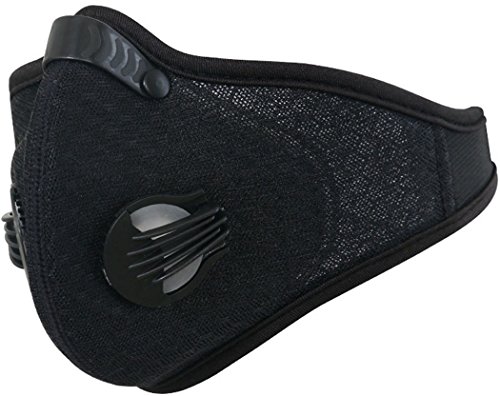 Running Mask Half Mask Motorcycle Mask Mesh Cover Activated Carbon Dustproof Mask