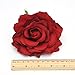 CellElection Two Methods of Use Rose Flower Hair Clips Flower Brooches Pin For Women Girls Lady(12 Pieces)