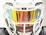 PRIZM Football & Lacrosse Eye-Shield Facemask Visor by EliteTek - Fits Youth & Adult Helmets