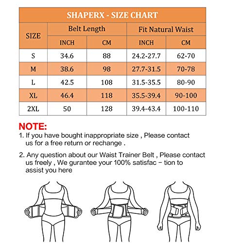 shaperx waist trainer belt