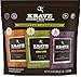 KRAVE Jerky Variety Pack, Beef & Pork, 10 Pack