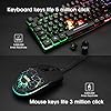 Mafiti-RK101-7-Rainbow-Backlit-Gaming-Keyboard-Mechanical-Feeling-USB-Wired-Gaming-Keyboard-with-Breathing-Light-Mouse-Combo-for-Working-or-Gaming-UK-layout Gaming Keyboard Mouse Set,Mafiti RK101 7 Rainbow Backlit Keyboard with Mechanical Feeling Breathing Light for Working or…